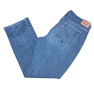Levi's Blue Straight Leg Women's Jeans